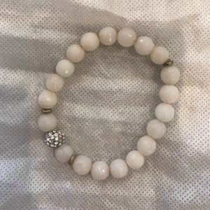 Beaded Stone Bracelet